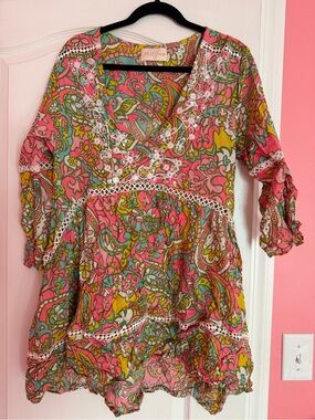 Miss June Paisley Coverup